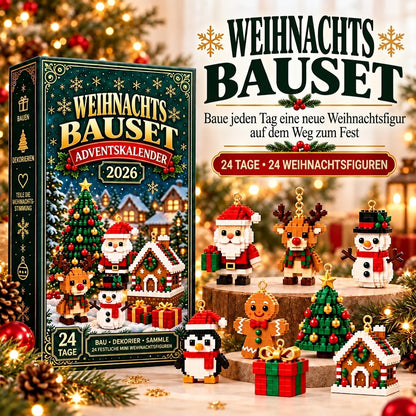 Weihnachts-Bauprojekt – Baue jeden Tag bis Weihnachten eine neue Weihnachtsfigur 🎄
