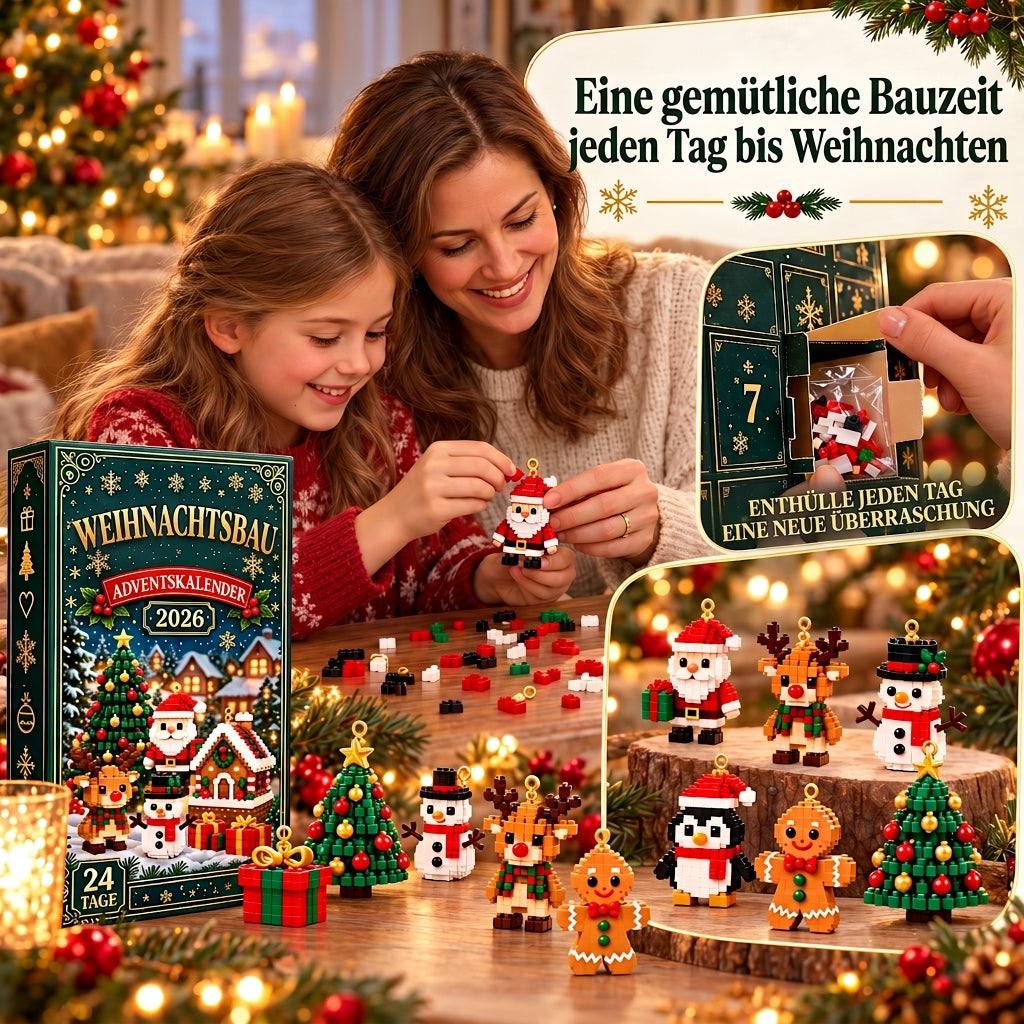 Weihnachts-Bauprojekt – Baue jeden Tag bis Weihnachten eine neue Weihnachtsfigur 🎄
