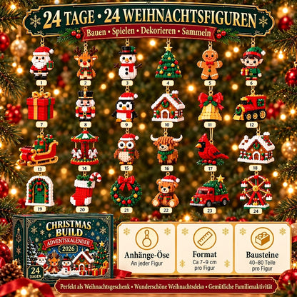 Weihnachts-Bauprojekt – Baue jeden Tag bis Weihnachten eine neue Weihnachtsfigur 🎄