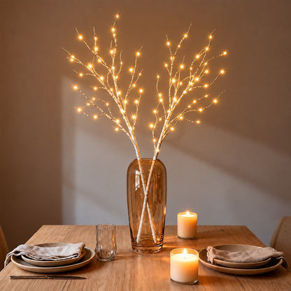 LED-Zweige mit Batteriebetrieb