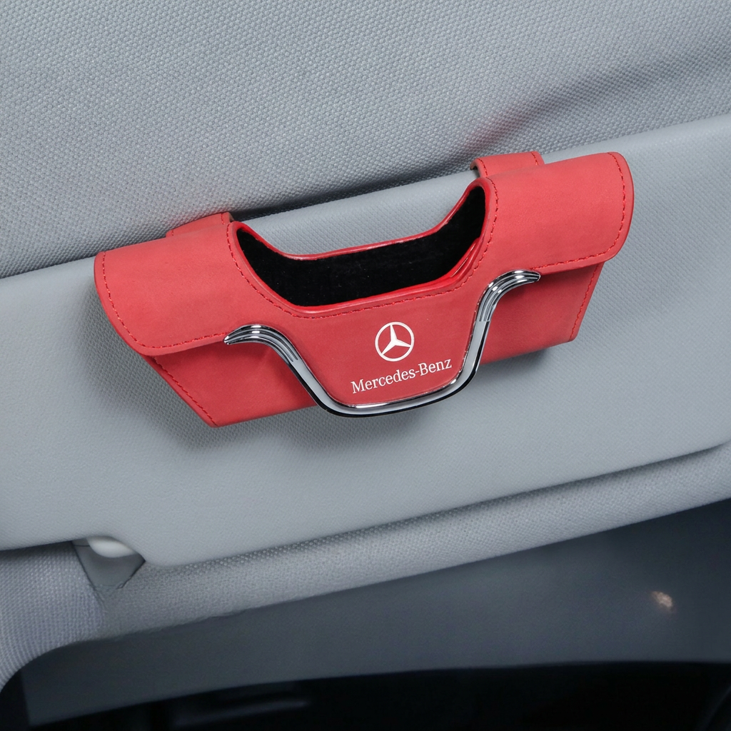 Magnetischer Logo-Sonnenbrillenhalter