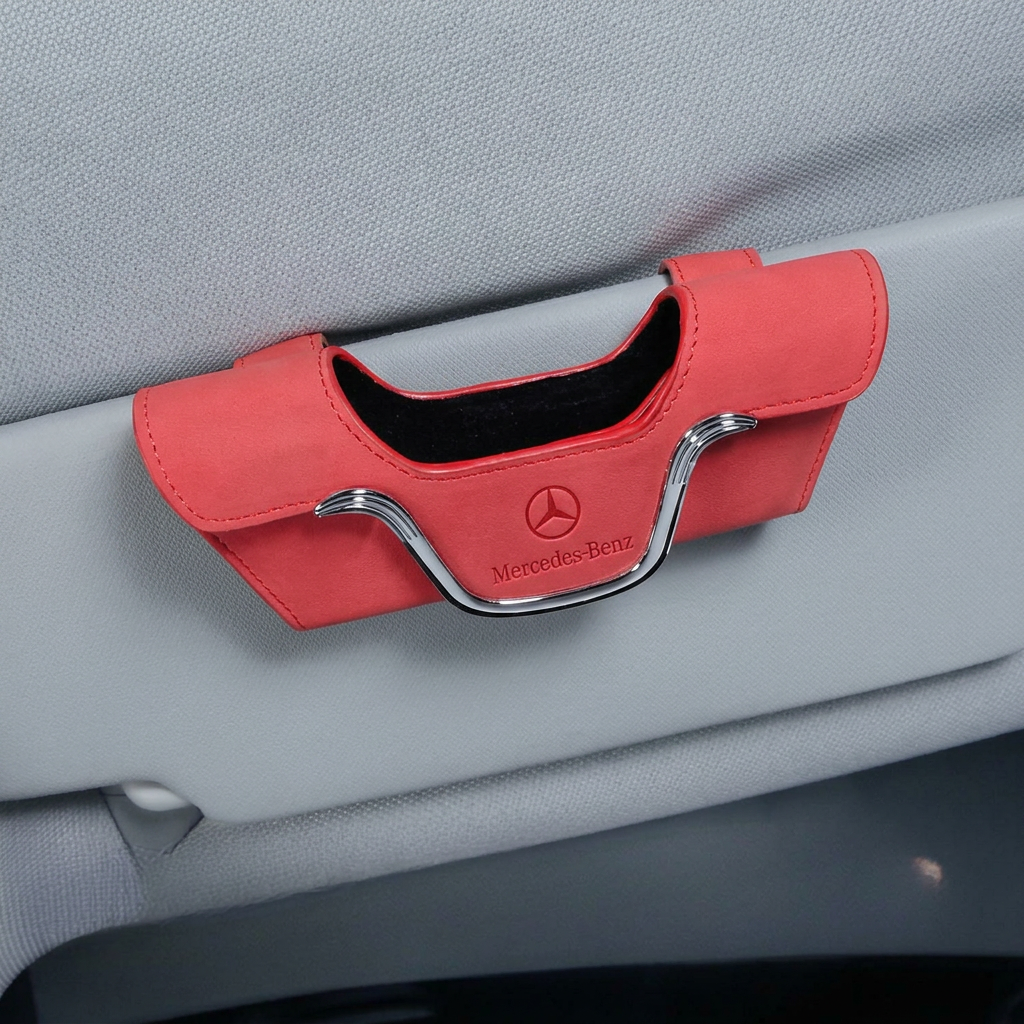 Magnetischer Logo-Sonnenbrillenhalter