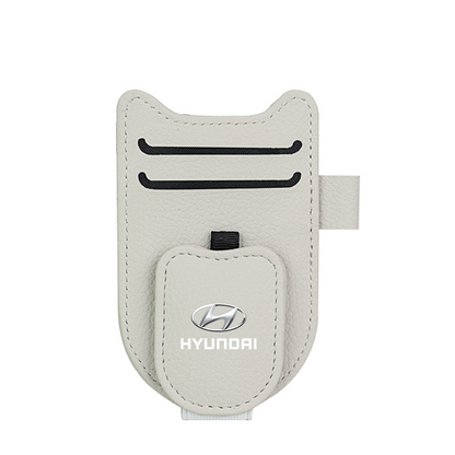 Multifunktionaler Auto-Logo-Brillenhalter