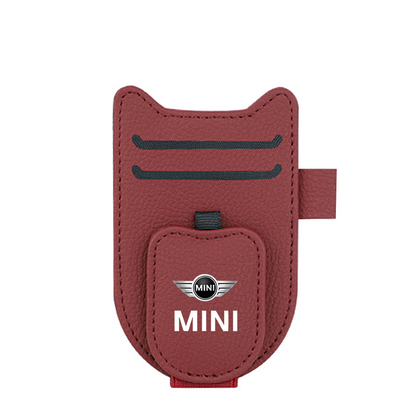 Multifunktionaler Auto-Logo-Brillenhalter