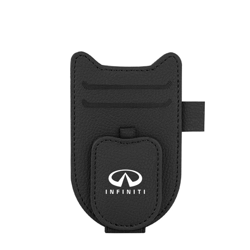 Multifunktionaler Auto-Logo-Brillenhalter