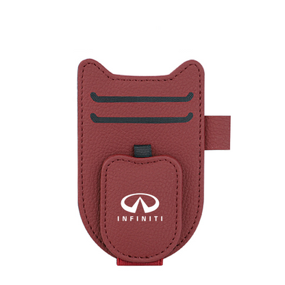 Multifunktionaler Auto-Logo-Brillenhalter