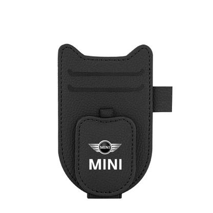 Multifunktionaler Auto-Logo-Brillenhalter