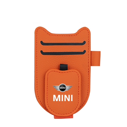 Multifunktionaler Auto-Logo-Brillenhalter