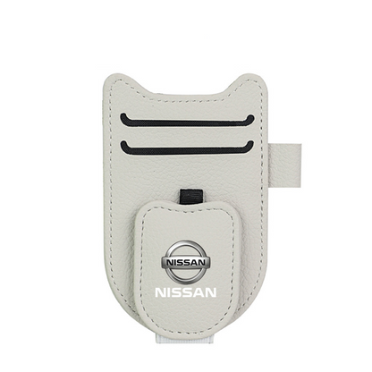 Multifunktionaler Auto-Logo-Brillenhalter