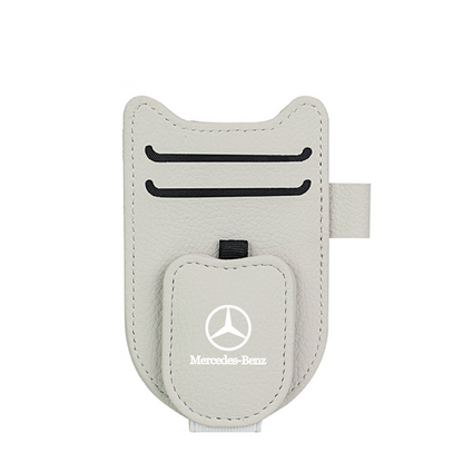 Multifunktionaler Auto-Logo-Brillenhalter