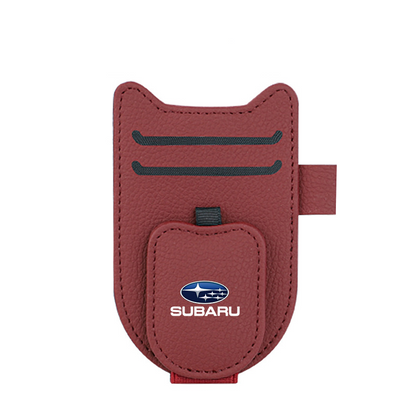 Multifunktionaler Auto-Logo-Brillenhalter