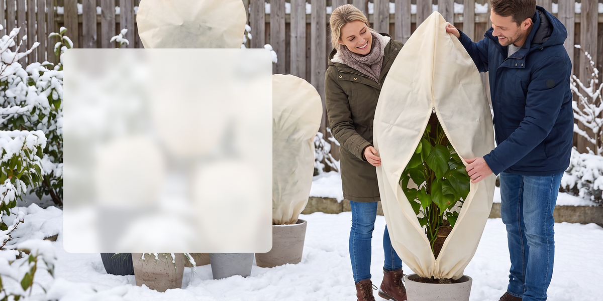 Niederschlags- und Frostschutz für Pflanzen