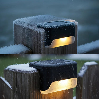 Solarbetriebene Außenlampe
