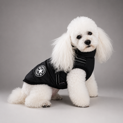 Petstar™ – Wasserdichte Winterjacke mit integriertem Geschirr