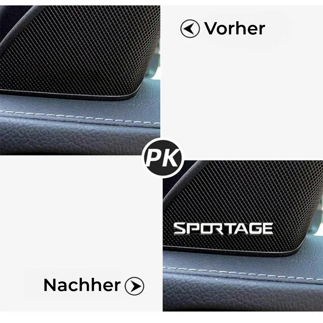 3D Auto-Logo-Aufkleber