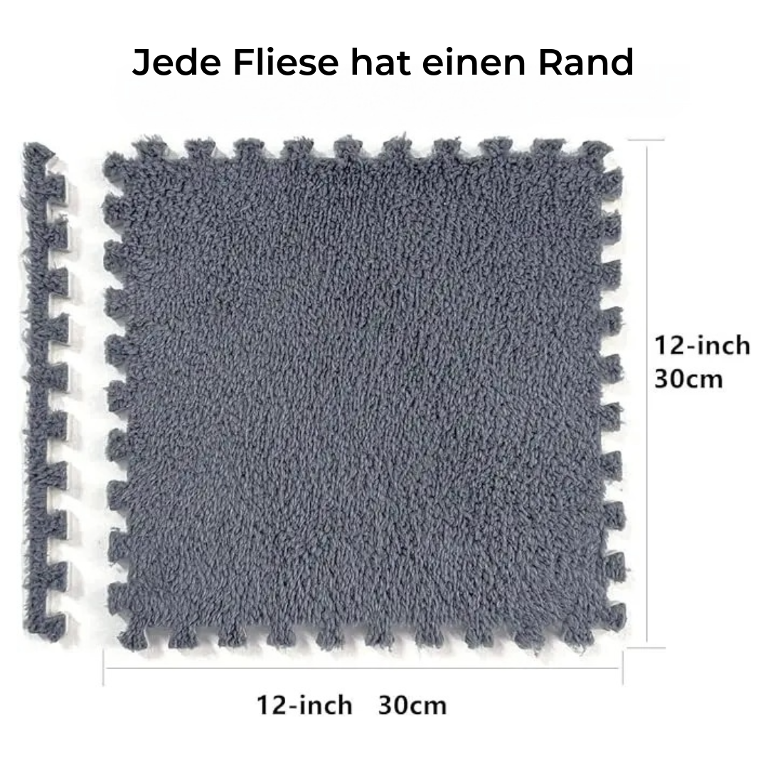 SoftStep PlayTiles – Weiche, modulare Bodenfliesen für sicheres Spielen und ein stilvolles Zuhause. (10er-Pack)