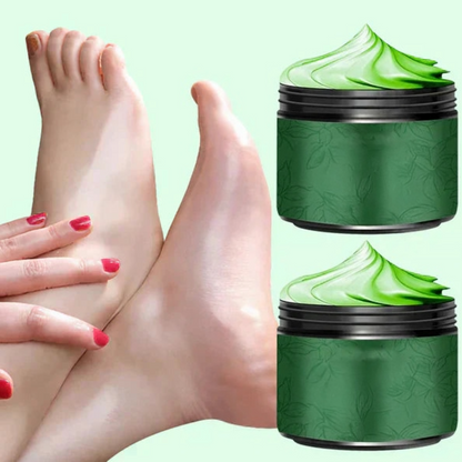 Feuchtigkeitscreme für die Füße mit Teebaumöl und Aloe Vera
