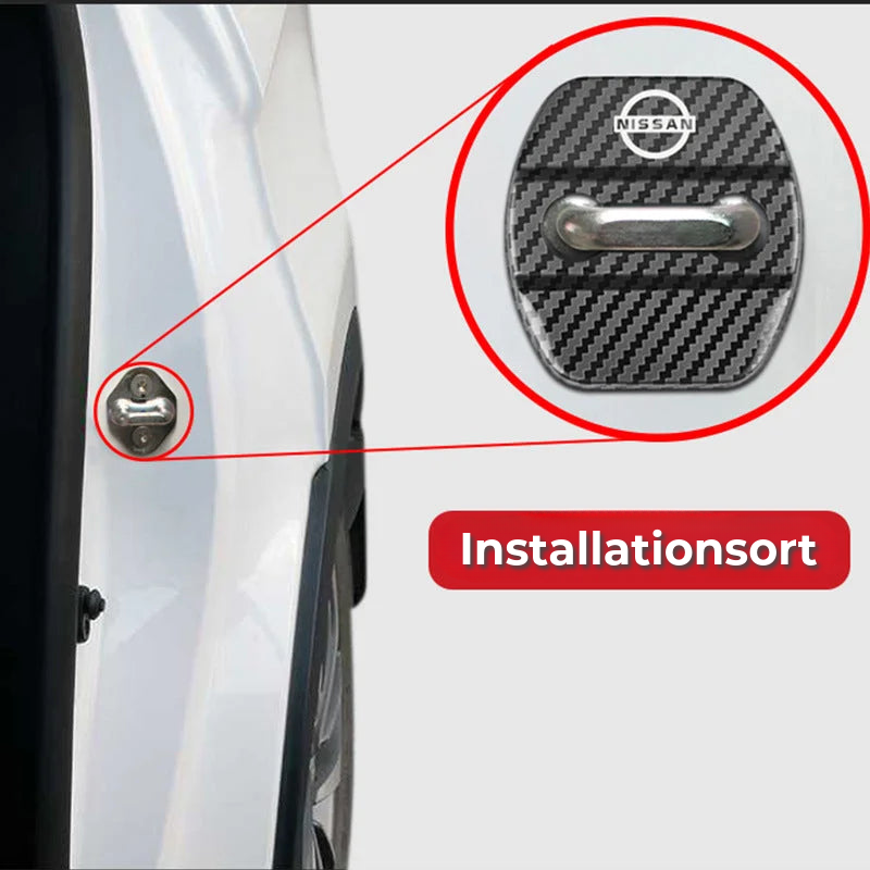 Luxus Auto-Türschloss Schutzpads | 4 Stück