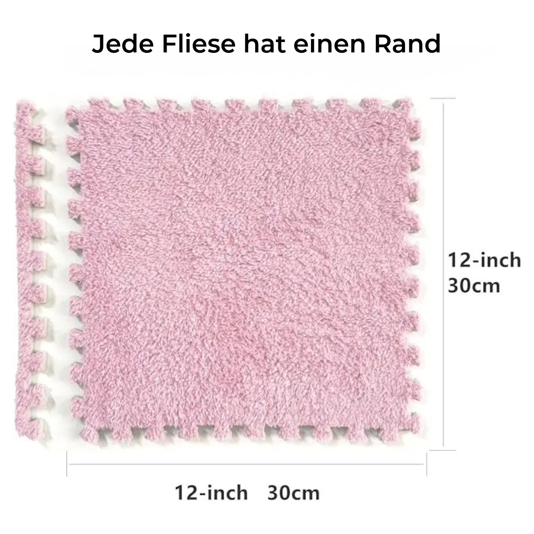SoftStep PlayTiles – Weiche, modulare Bodenfliesen für sicheres Spielen und ein stilvolles Zuhause. (10er-Pack)