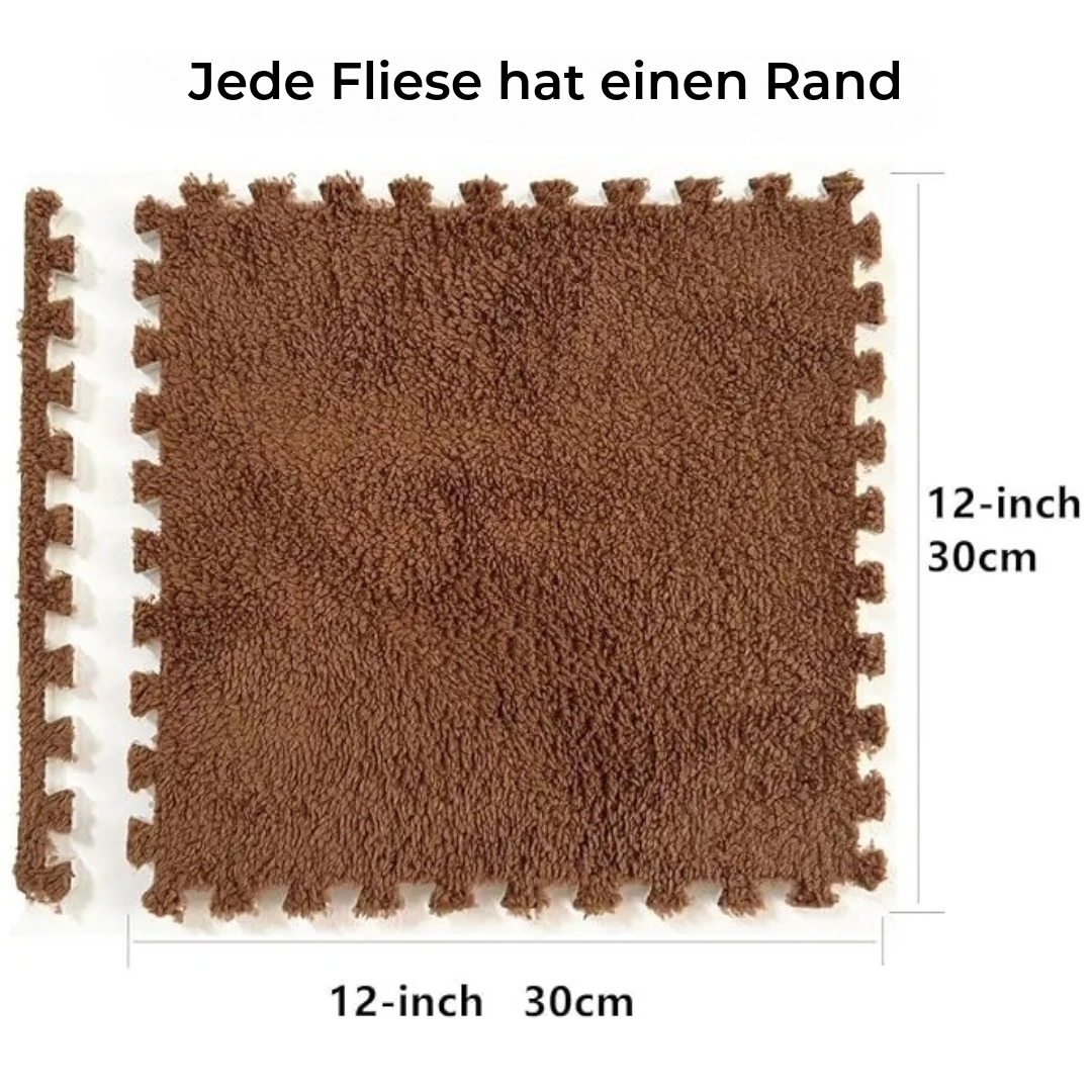 SoftStep PlayTiles – Weiche, modulare Bodenfliesen für sicheres Spielen und ein stilvolles Zuhause. (10er-Pack)