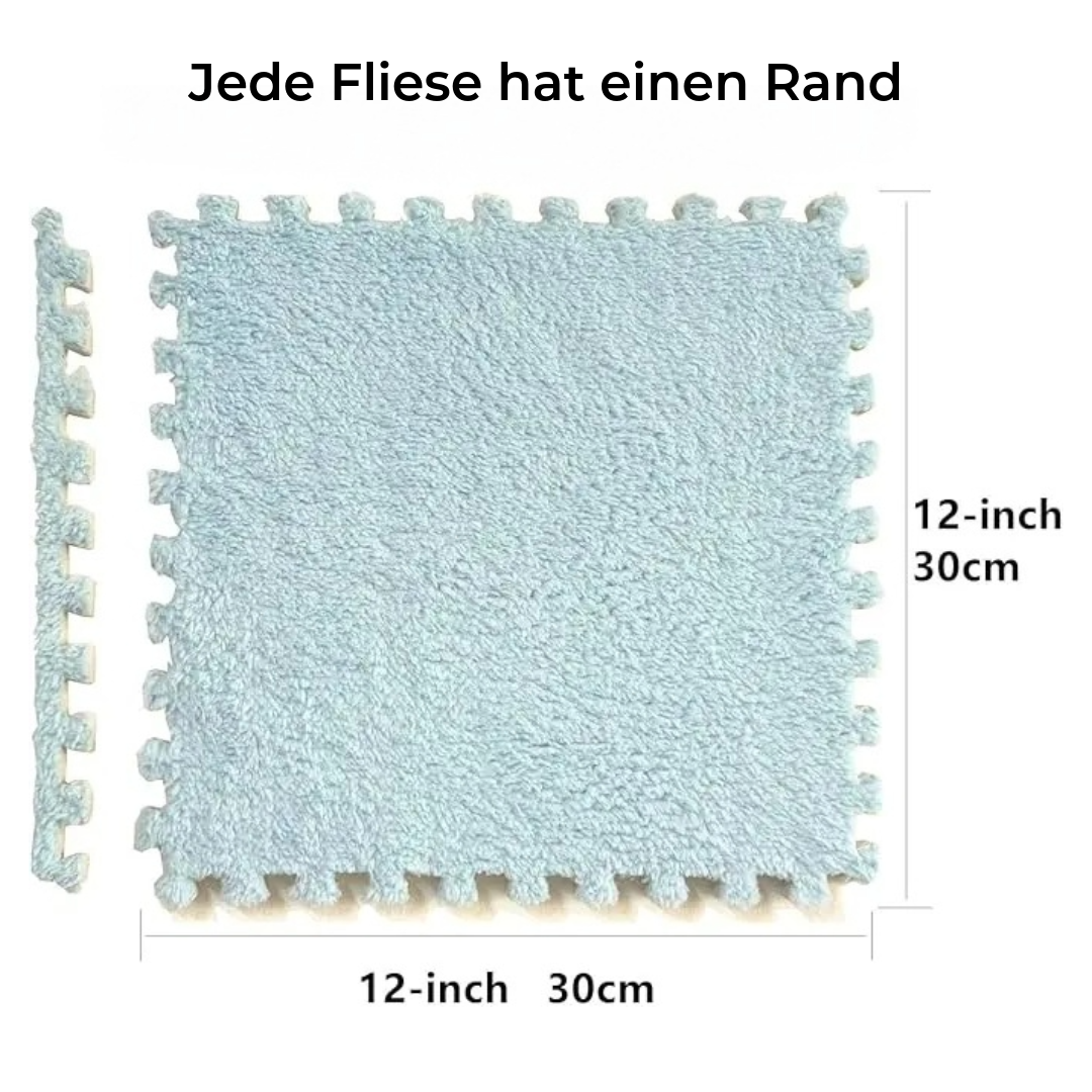 SoftStep PlayTiles – Weiche, modulare Bodenfliesen für sicheres Spielen und ein stilvolles Zuhause. (10er-Pack)