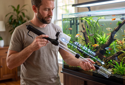 Elektrischer Aquarium-Kiesreiniger