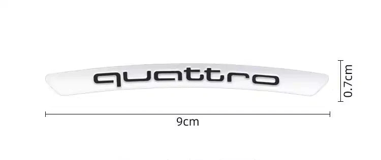 3D Metallaufkleber für Reifen
