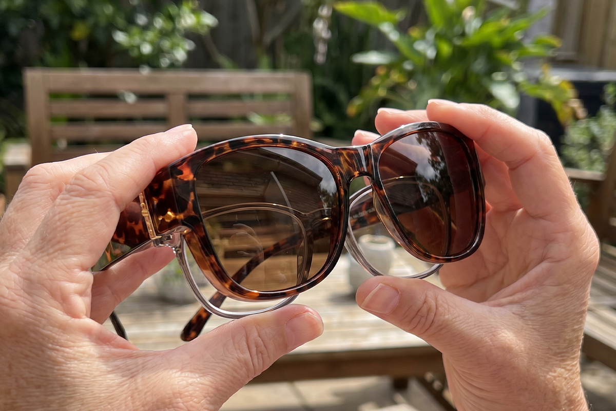 Nahtlose polarisierte Überzieh-Sonnenbrille