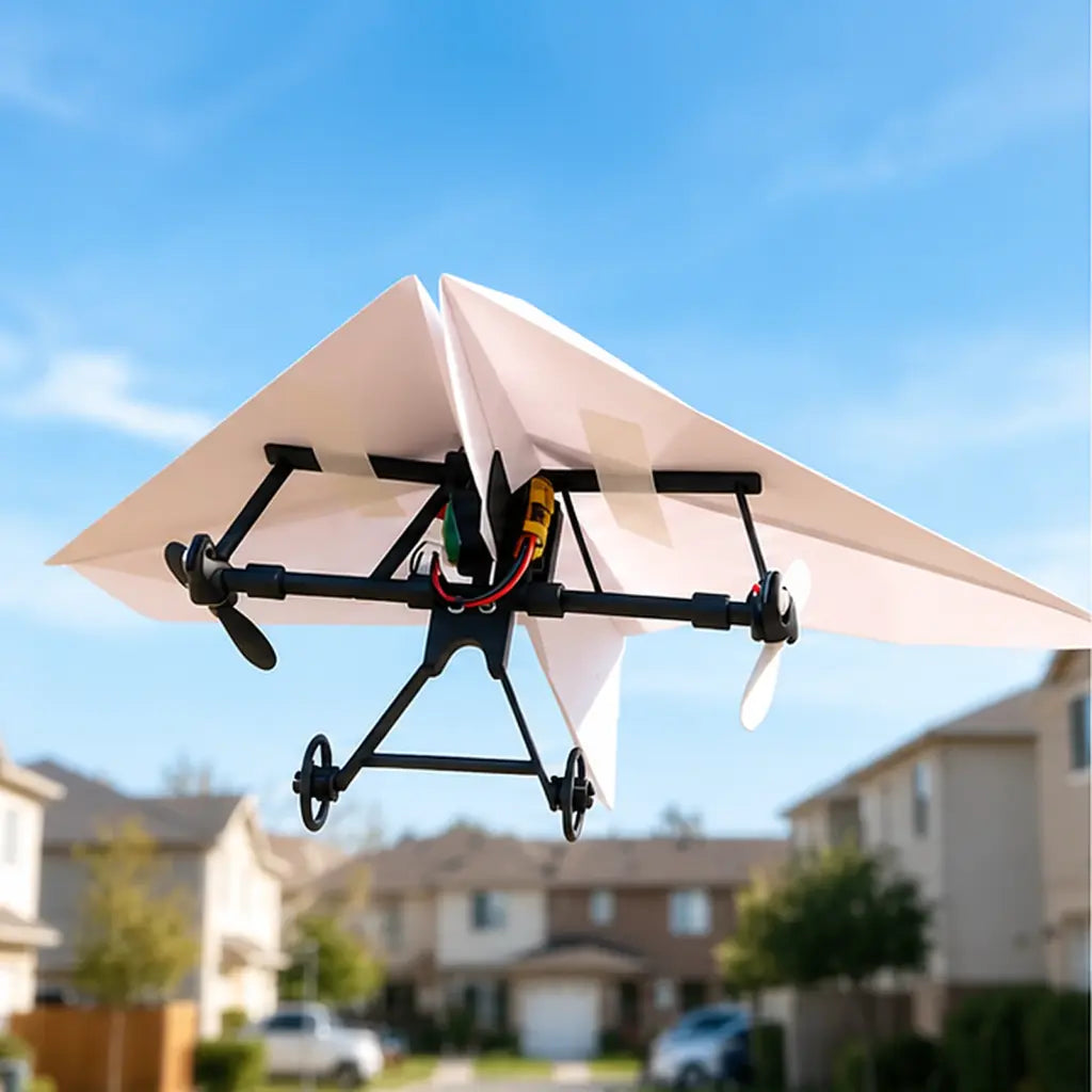 DIY Flugzeug: Verwandle deine Papierflieger in eine ferngesteuerte Maschine!