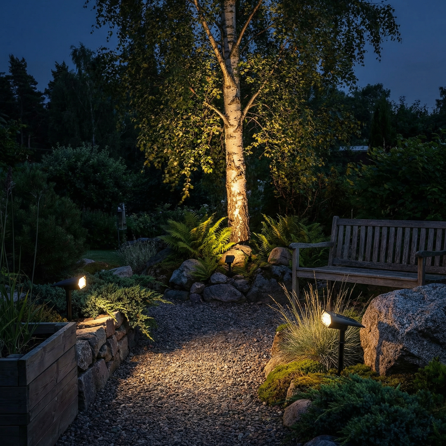 Terra – Solar-Gartenleuchte