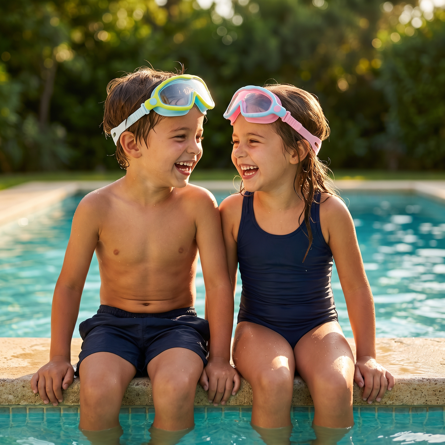 UV-schützende Schwimmbrille