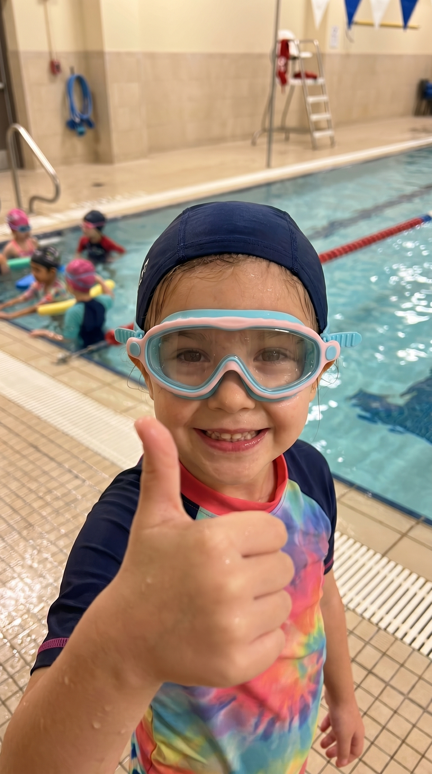UV-schützende Schwimmbrille