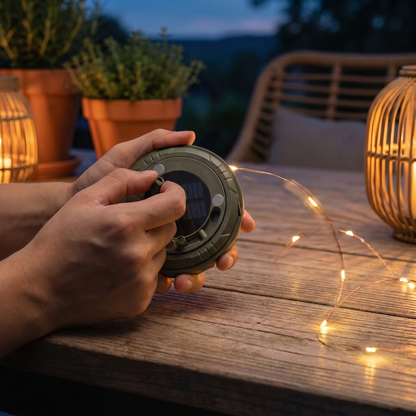 Mira – Lichterkette mit Solarenergie