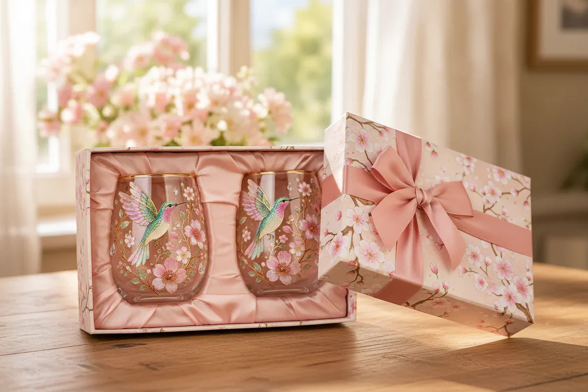 Sommermorgen – Kolibri-Gläser
