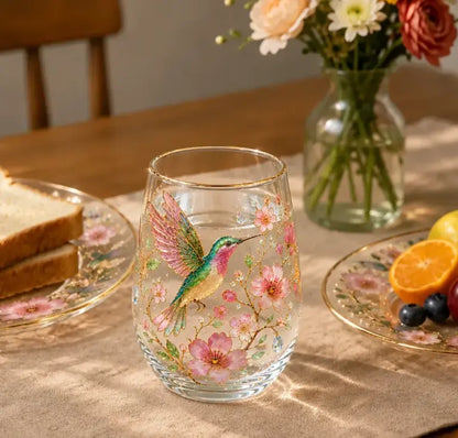 Sommermorgen – Kolibri-Gläser