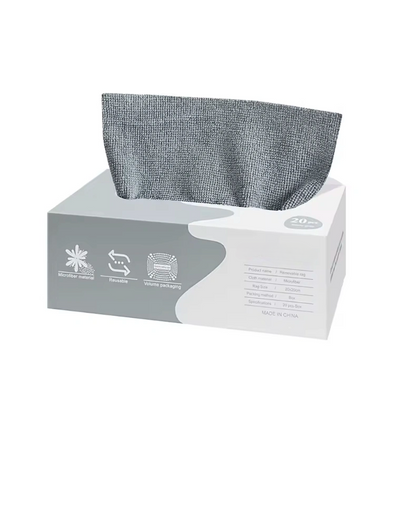 MicroCloth-Spender: Großpackung wiederverwendbarer Mikrofasertücher