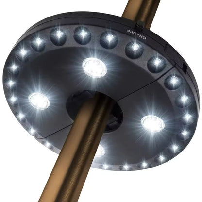 Luminus - Sonnenschirmlampe mit 28 LED-Lampen