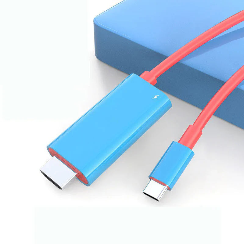 USB-C-auf-HDMI-Adapterkabel – Streamen, spielen und gleichzeitig laden – Für Switch, Smartphone und Tablet