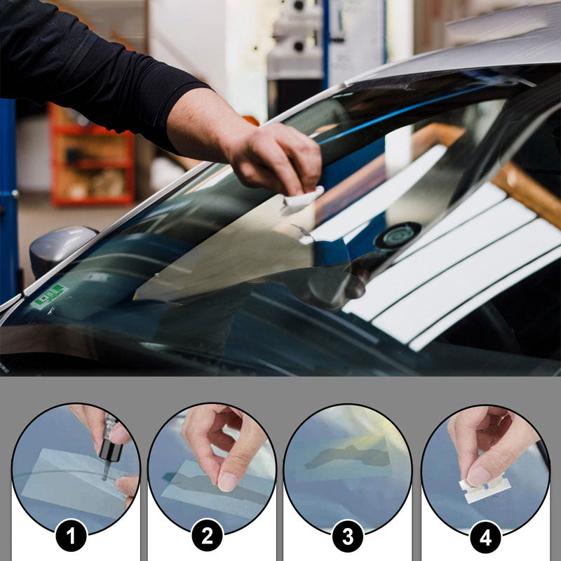 Reparaturset für Autoscheiben gegen Risse