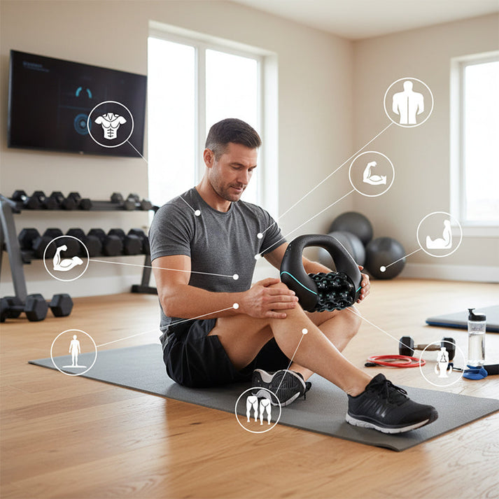 Elektrischer Handmassage-Roller – Tiefen-Knetmassage