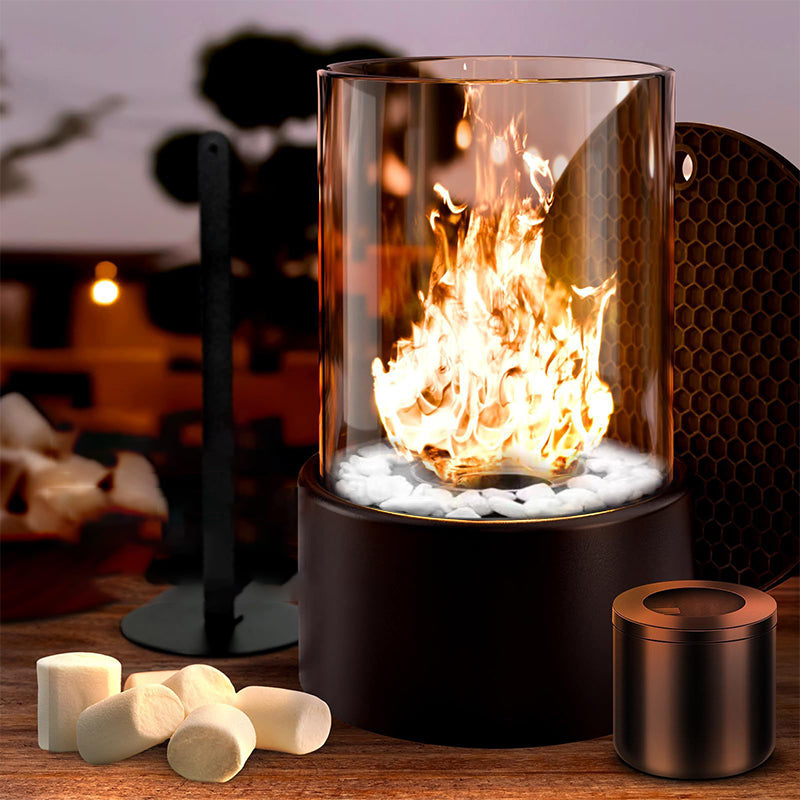 Mini-Kamin für den Garten
