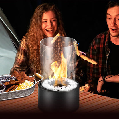 Mini-Kamin für den Garten