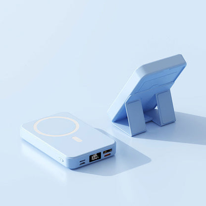 Magnetische Kabellose Powerbank mit Ständer