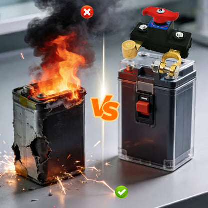 Universeller Batterie-Trennschalter und Schutz vor Kriechstrom