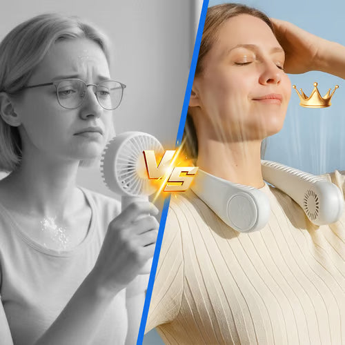 Tragbarer bladloser Nackenventilator